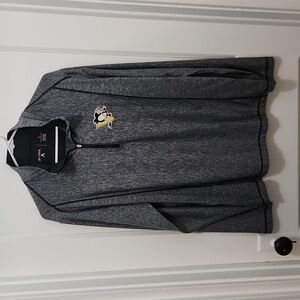 Men's Antigua NHL Pittsburgh Penquins Quarter-Zip Pullover Size Large